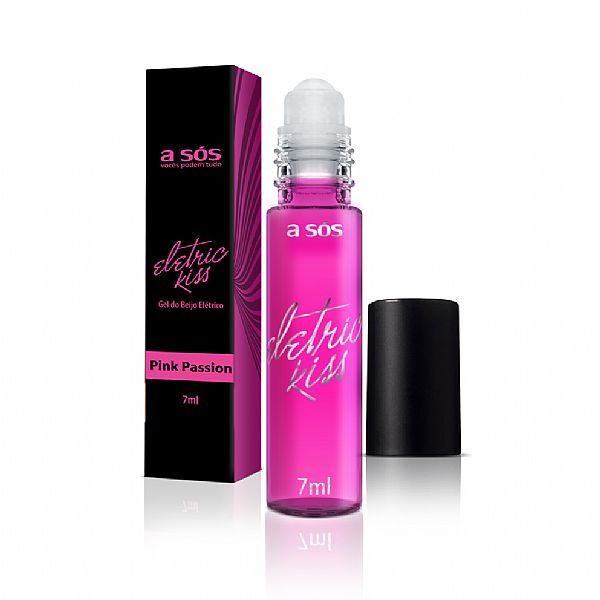 Gel do Beijo A sós Eletric Kiss Pink Passion - 7ml