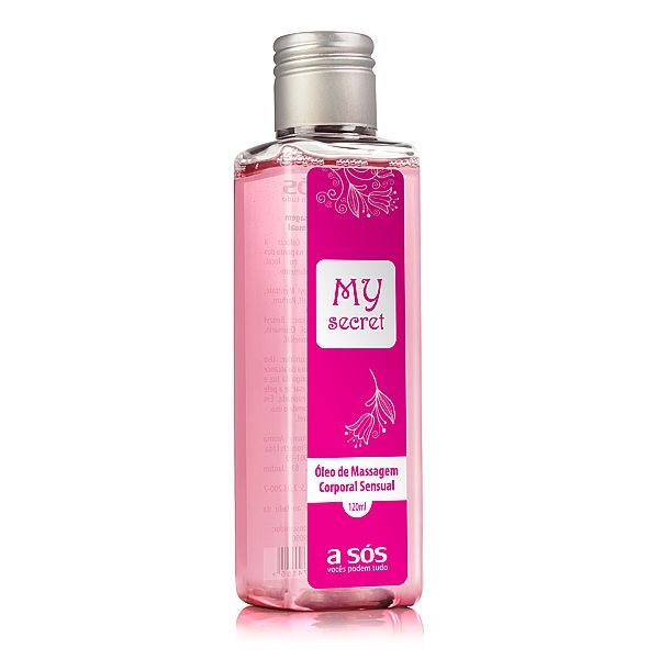 Óleo para massagem Corporal Sensual A Sós My Secret - 120ml